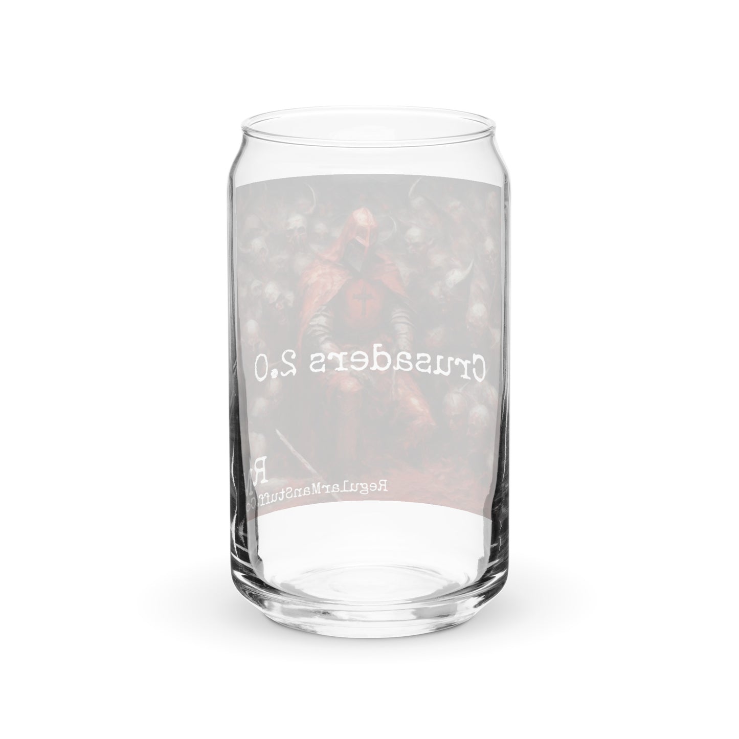 Crusaders 2.0 Can-shaped glass