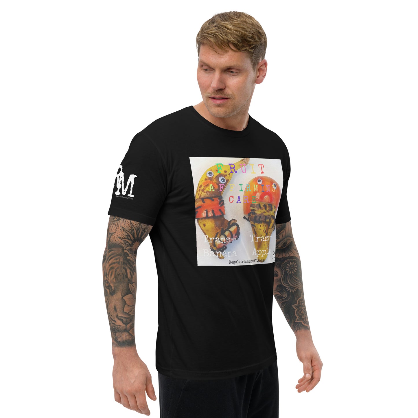 Fruit Affirming Care Men's Fitted S/S T-Shirt