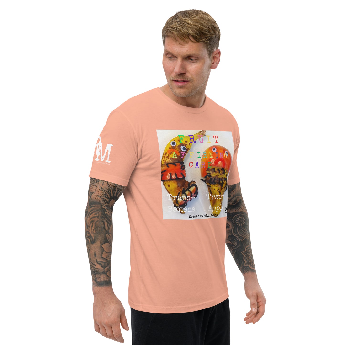 Fruit Affirming Care Men's Fitted S/S T-Shirt