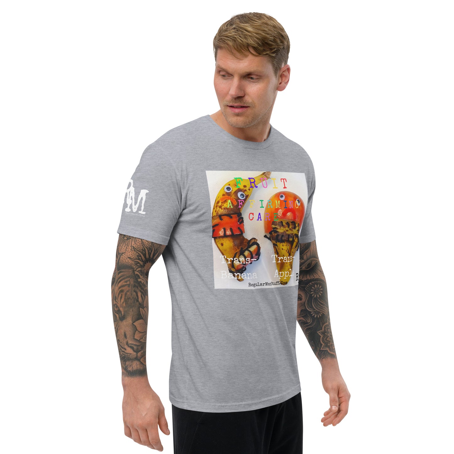 Fruit Affirming Care Men's Fitted S/S T-Shirt