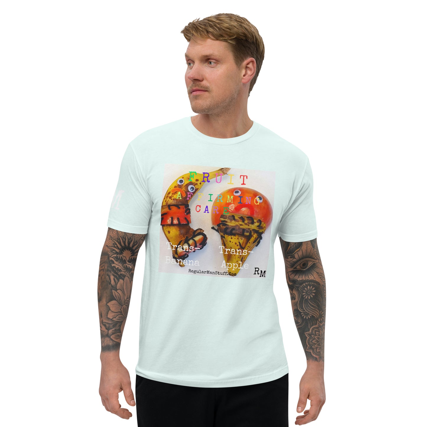 Fruit Affirming Care Men's Fitted S/S T-Shirt