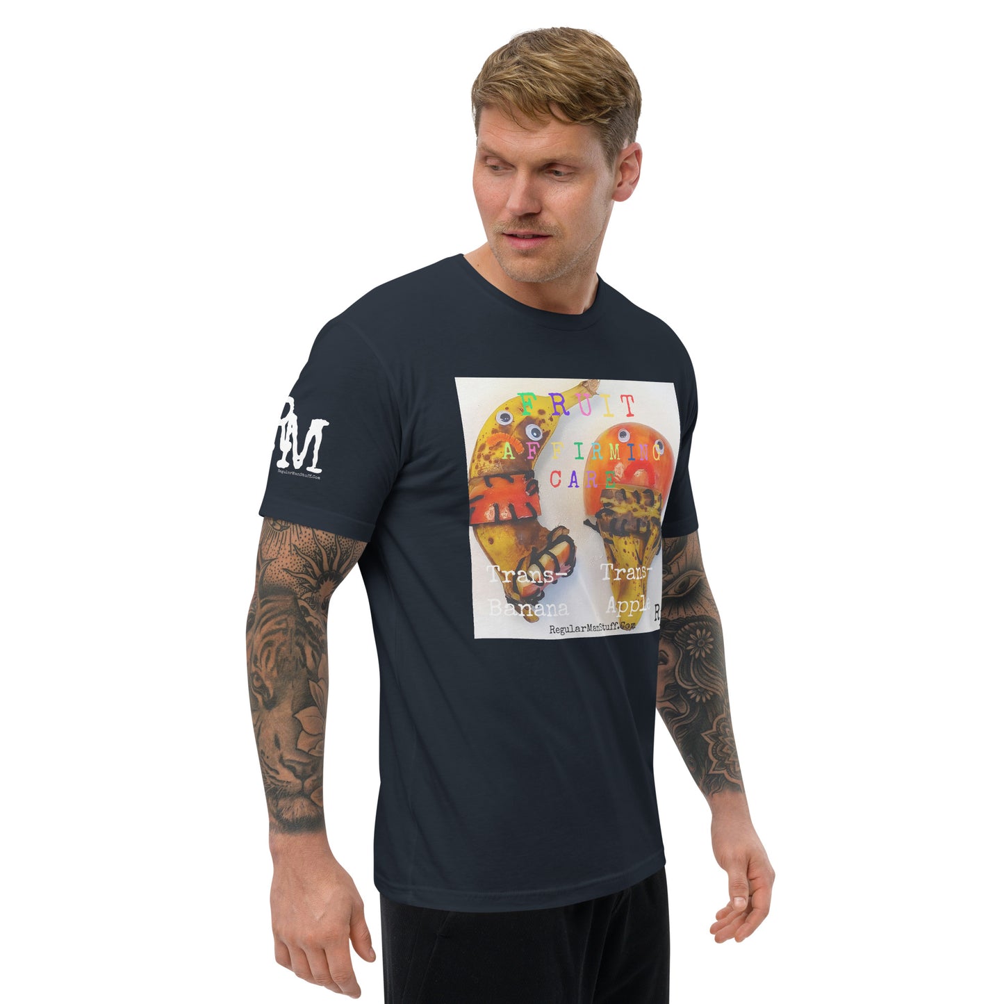 Fruit Affirming Care Men's Fitted S/S T-Shirt