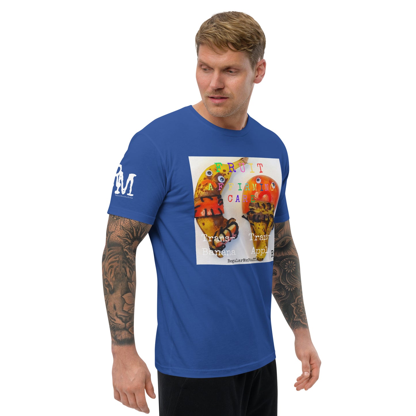 Fruit Affirming Care Men's Fitted S/S T-Shirt