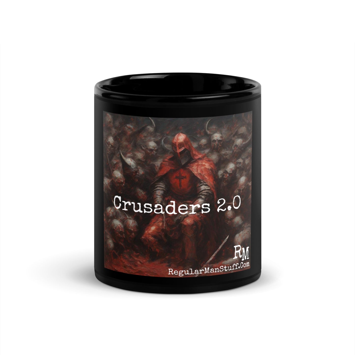 Crusaders 2.0 Black Glossy Mug