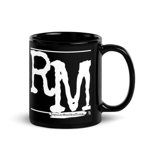 RM Black Glossy Mug