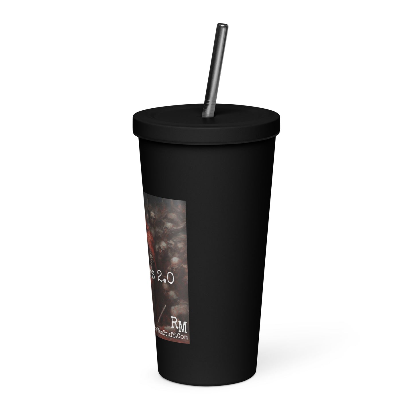 Crusaders 2.0 Insulated tumbler with a straw