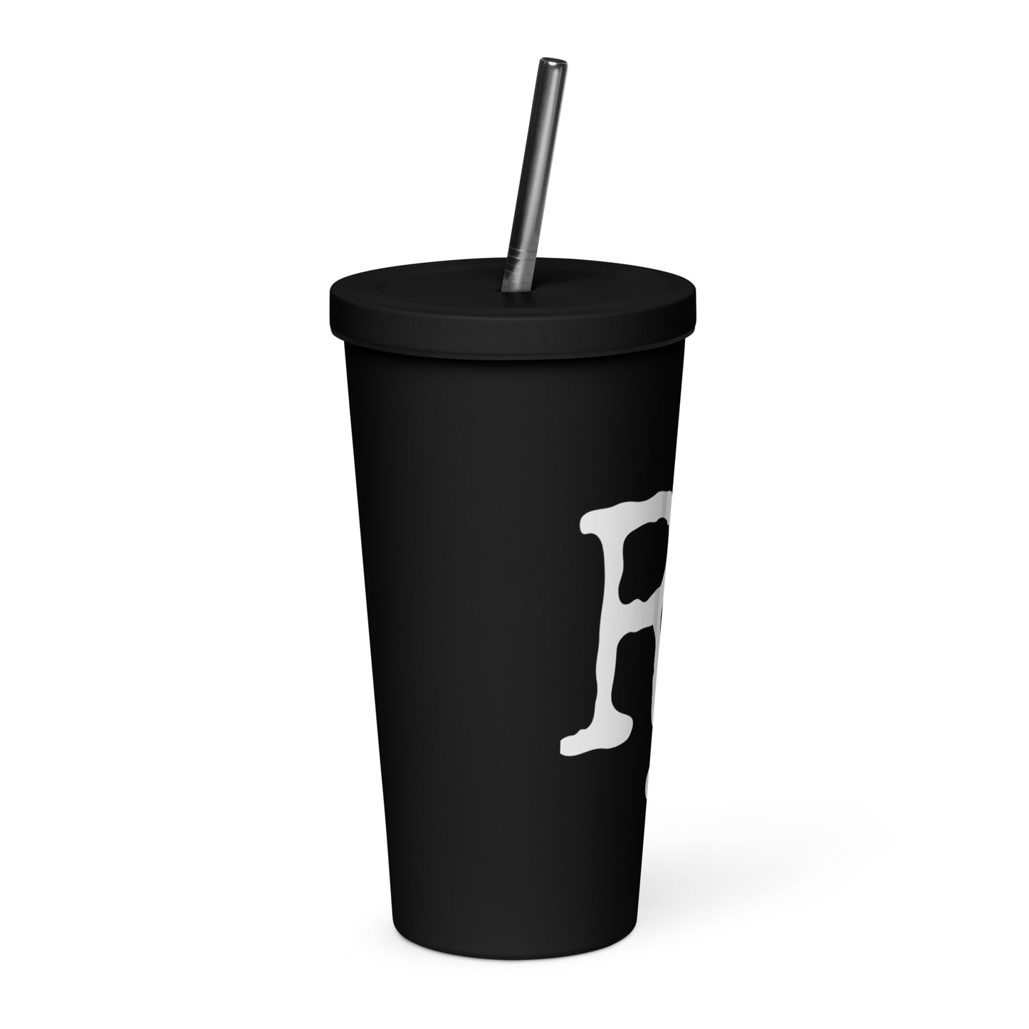 RM Insulated tumbler with a straw