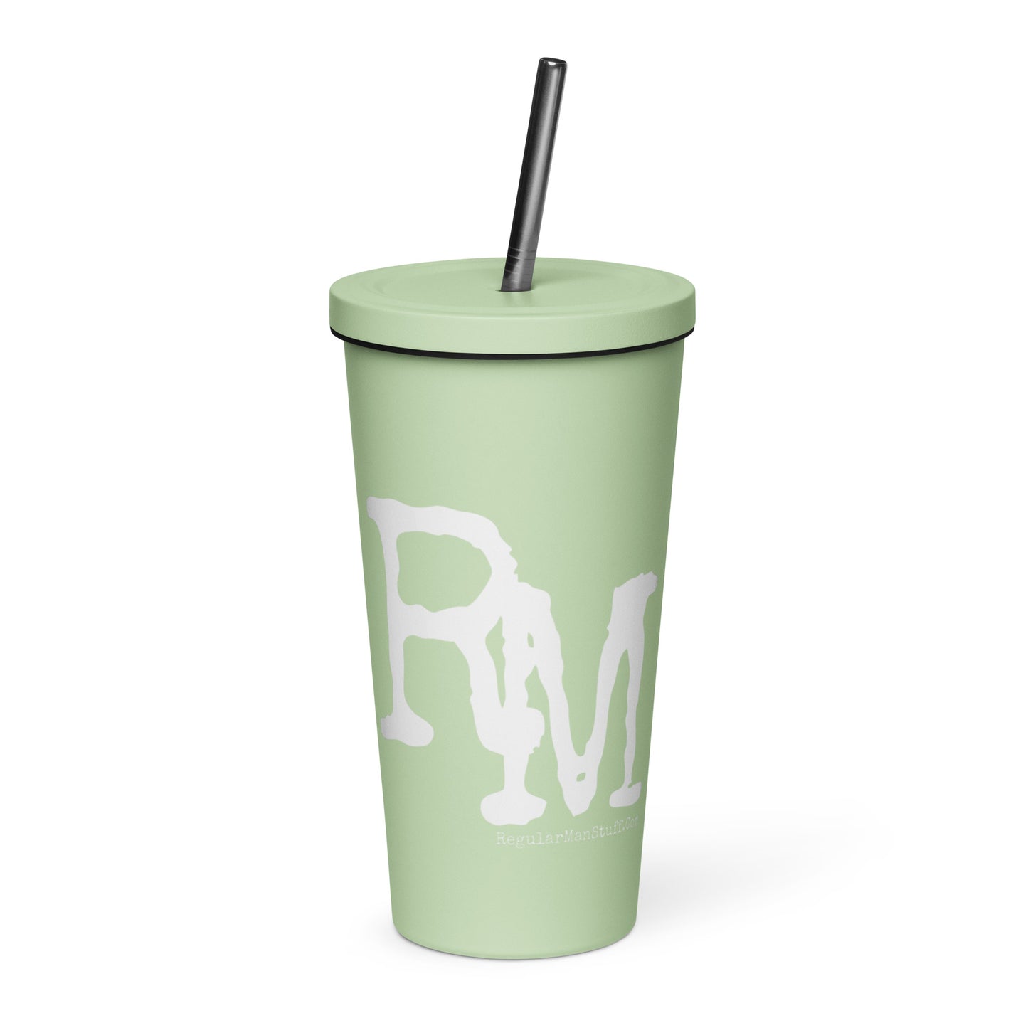 RM Insulated tumbler with a straw