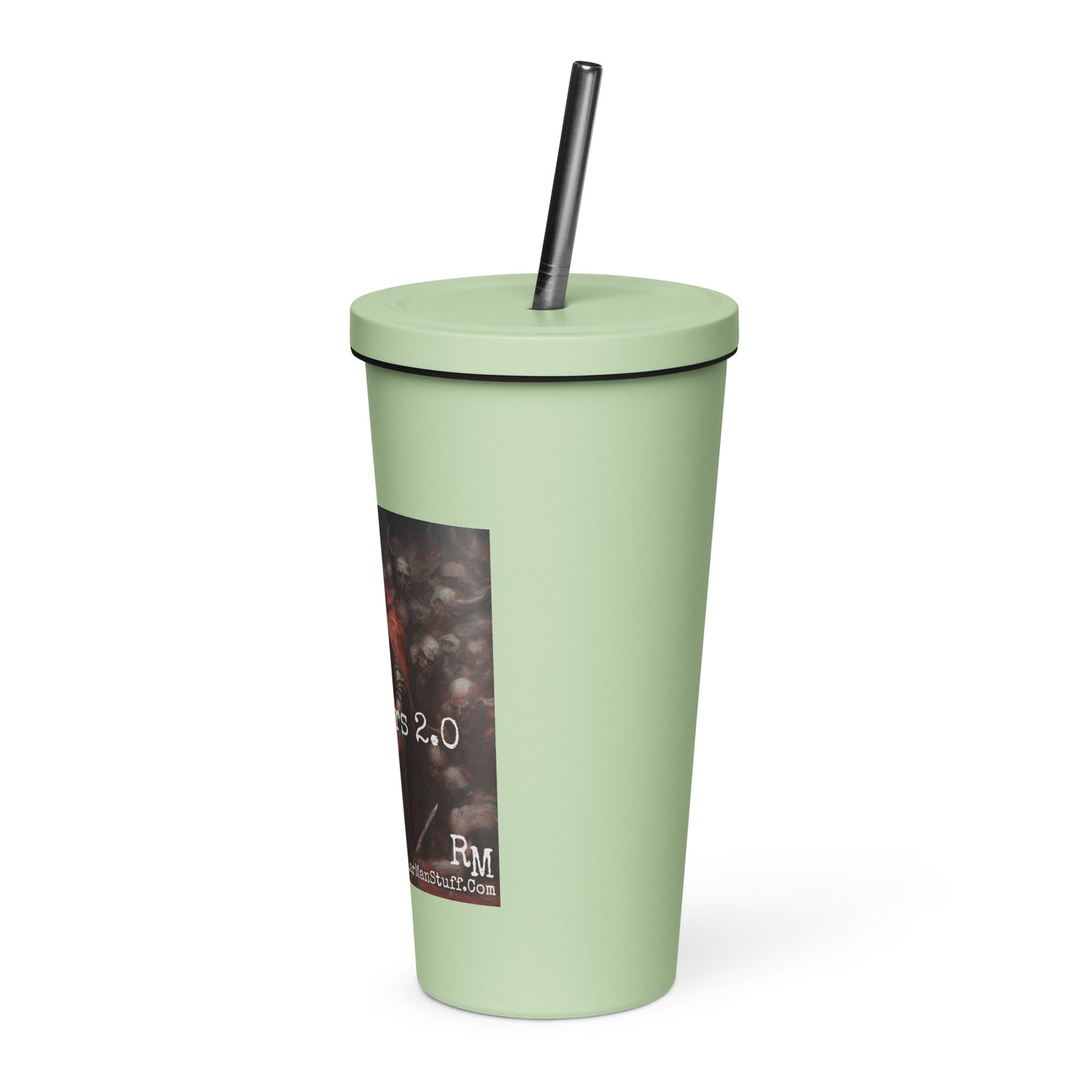 Crusaders 2.0 Insulated tumbler with a straw