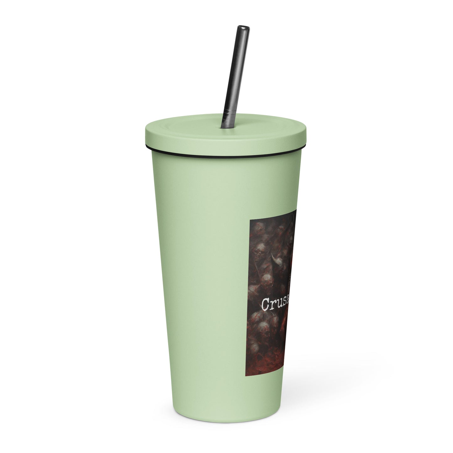 Crusaders 2.0 Insulated tumbler with a straw