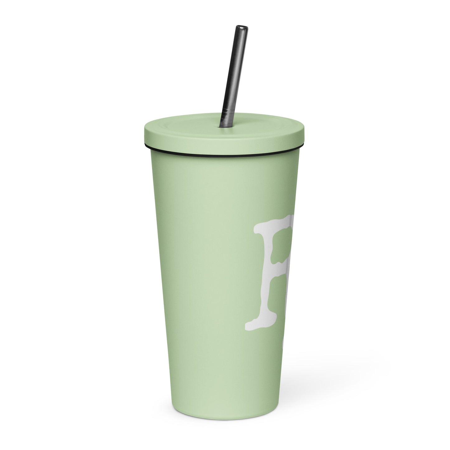 RM Insulated tumbler with a straw