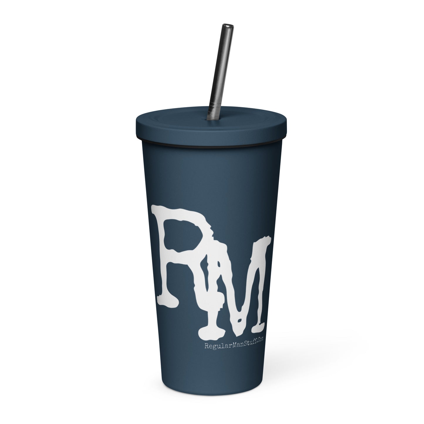 RM Insulated tumbler with a straw