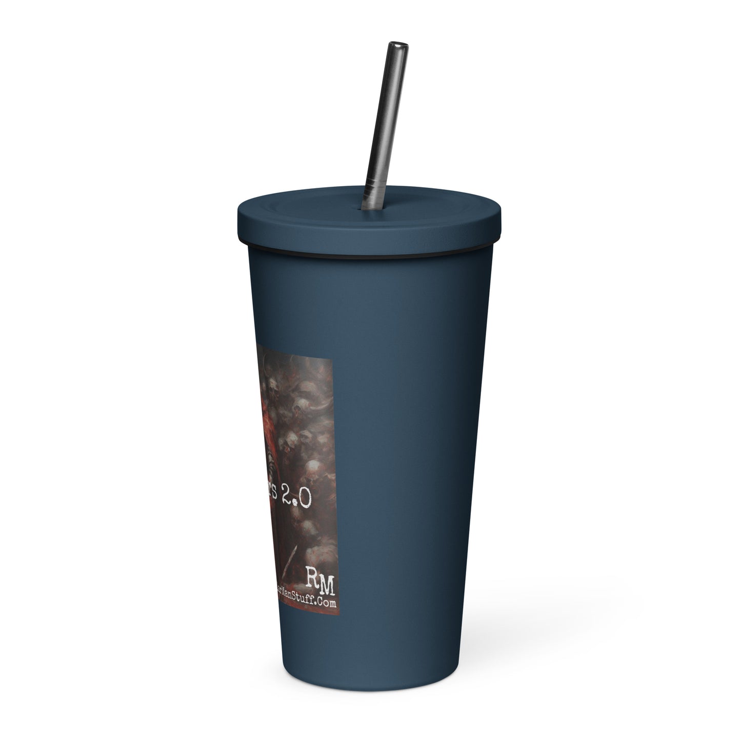 Crusaders 2.0 Insulated tumbler with a straw