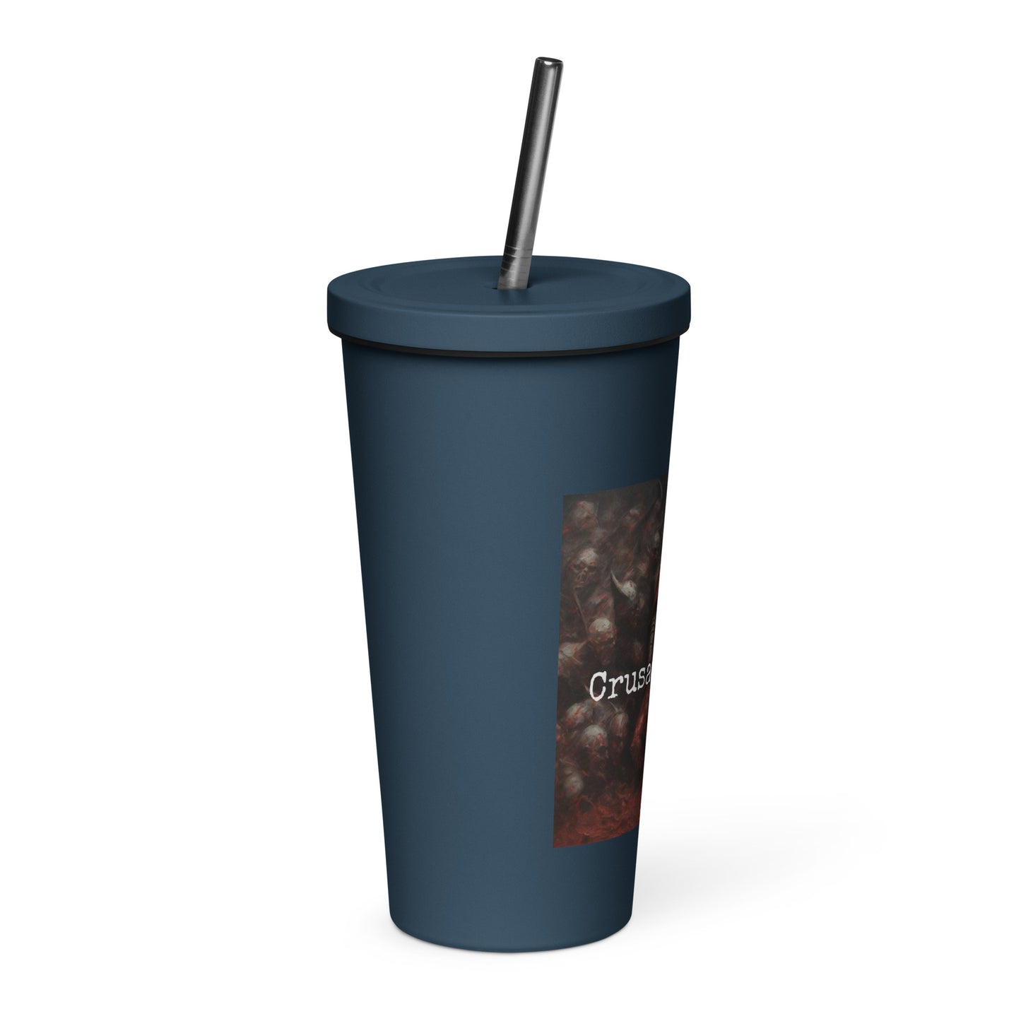 Crusaders 2.0 Insulated tumbler with a straw