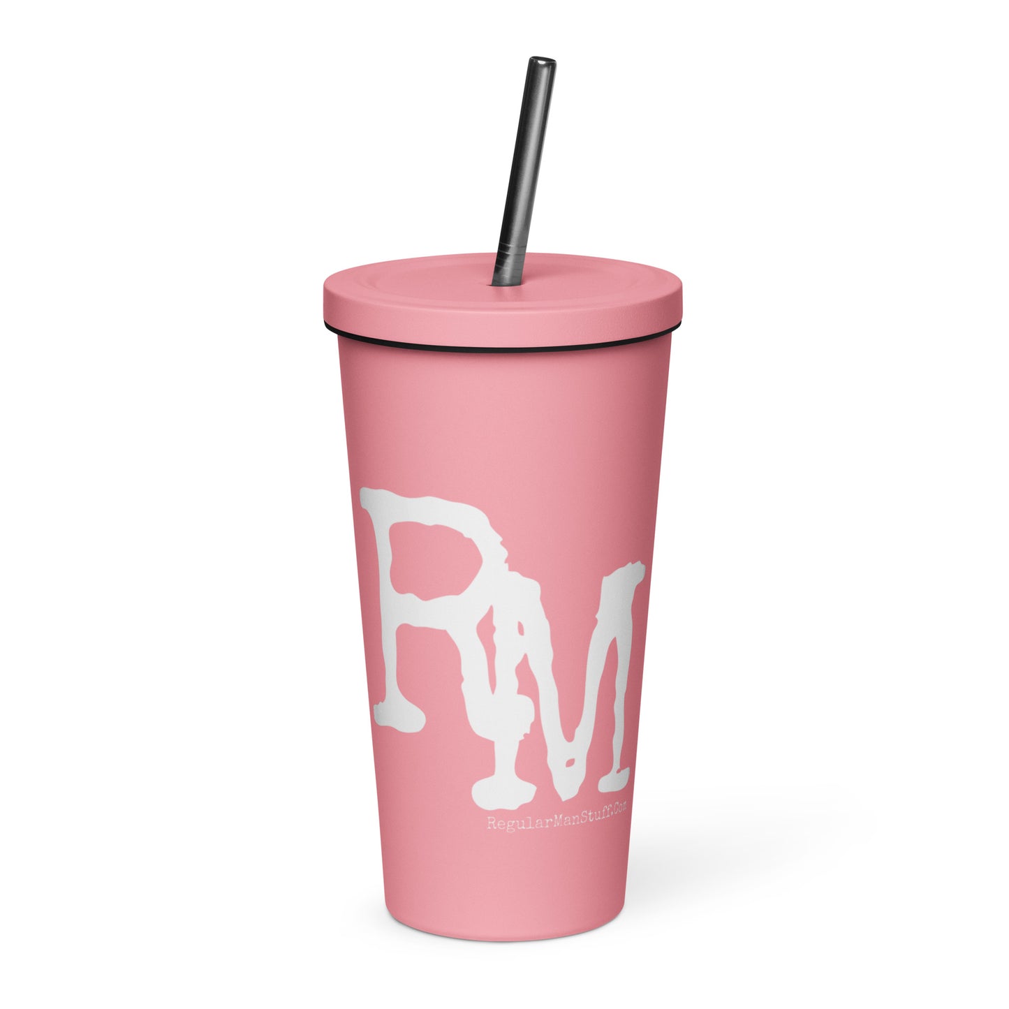 RM Insulated tumbler with a straw