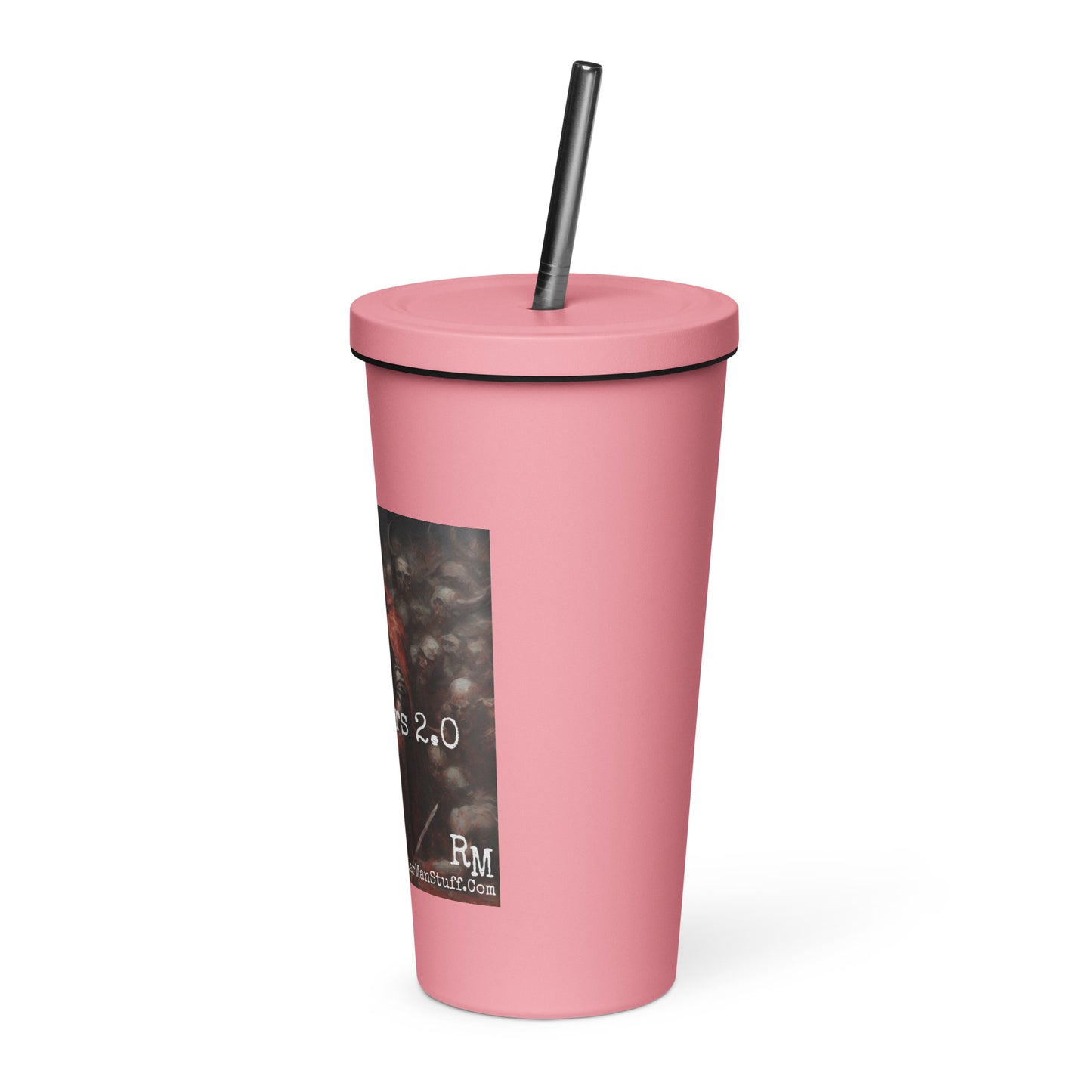 Crusaders 2.0 Insulated tumbler with a straw