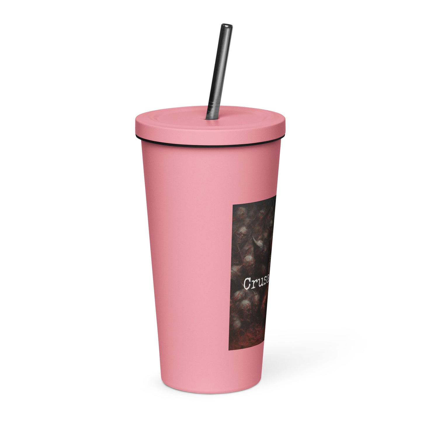 Crusaders 2.0 Insulated tumbler with a straw