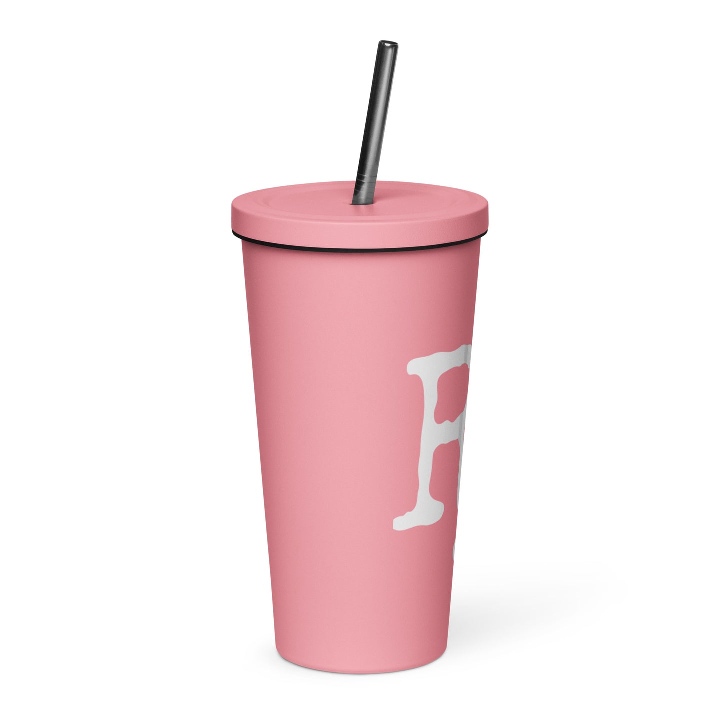 RM Insulated tumbler with a straw