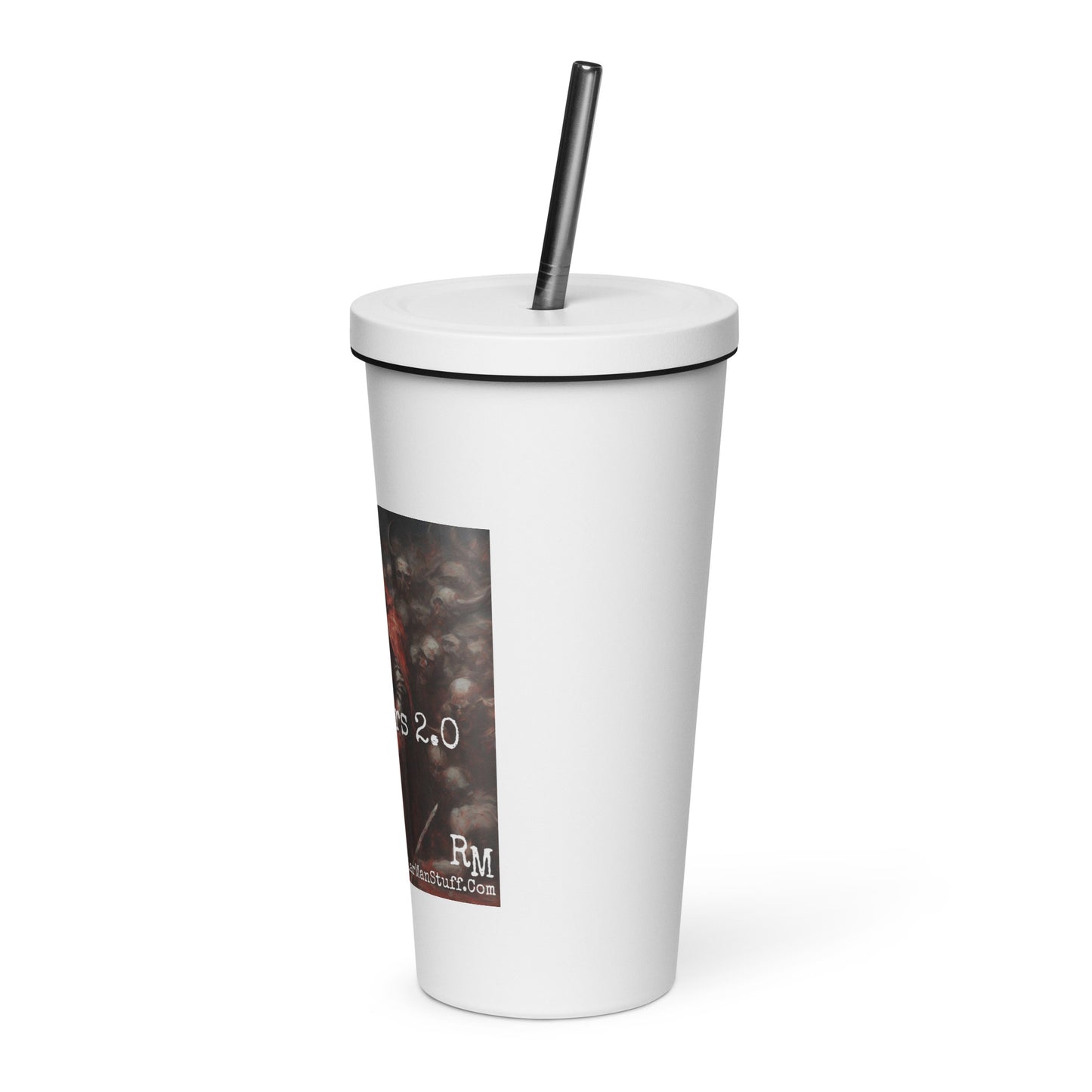 Crusaders 2.0 Insulated tumbler with a straw