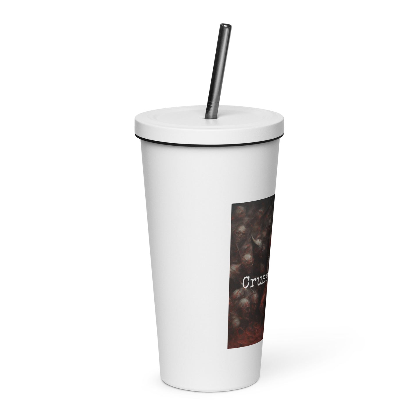 Crusaders 2.0 Insulated tumbler with a straw