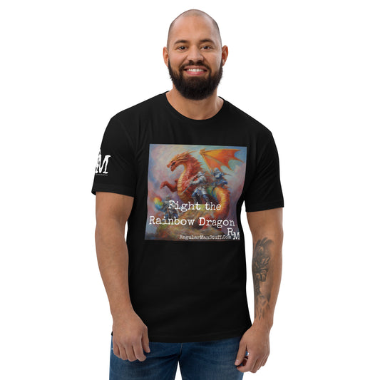 Fight the Rainbow Dragon Short Sleeve T-shirt