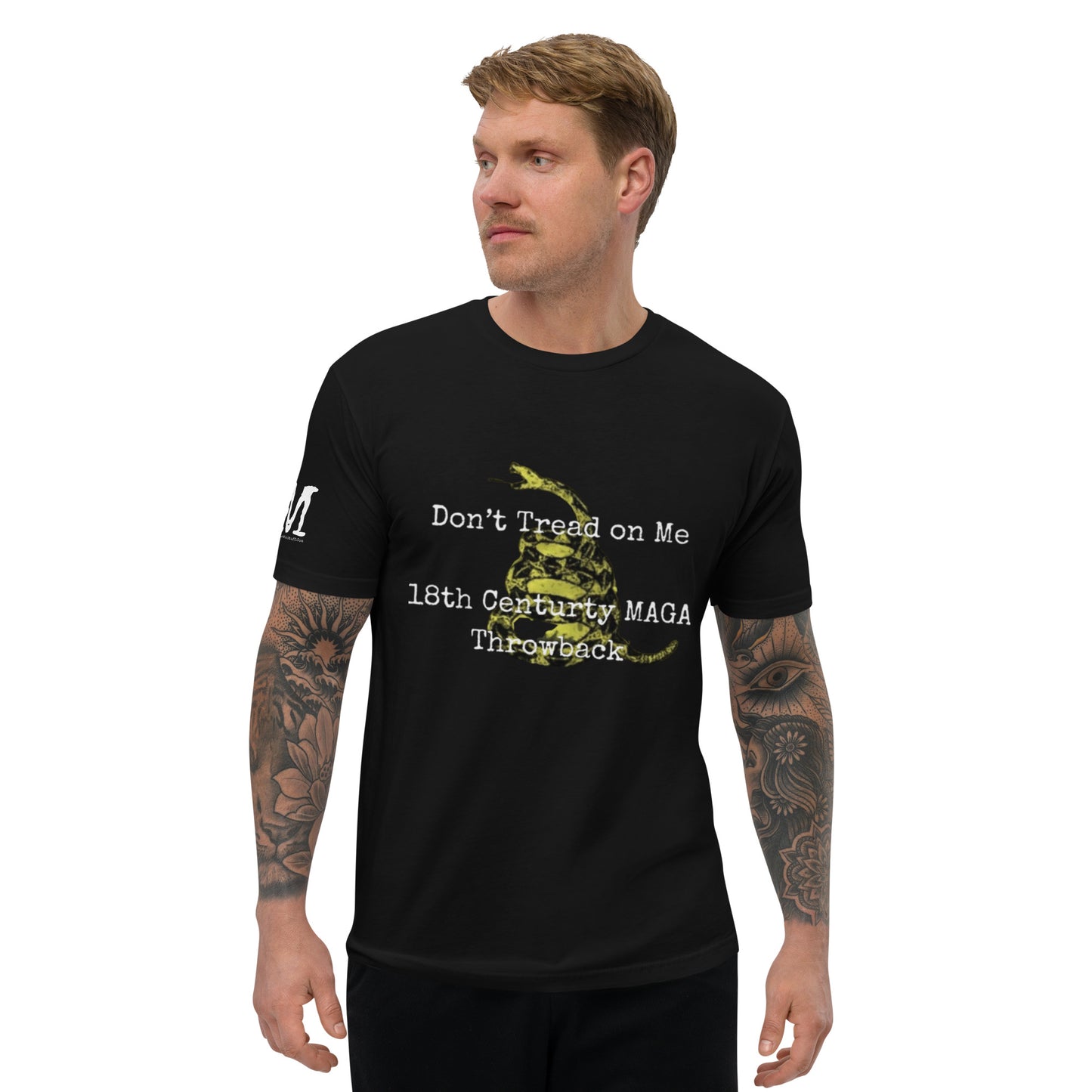 MAGA Gadsden Men's Fitted S/S T-shirt