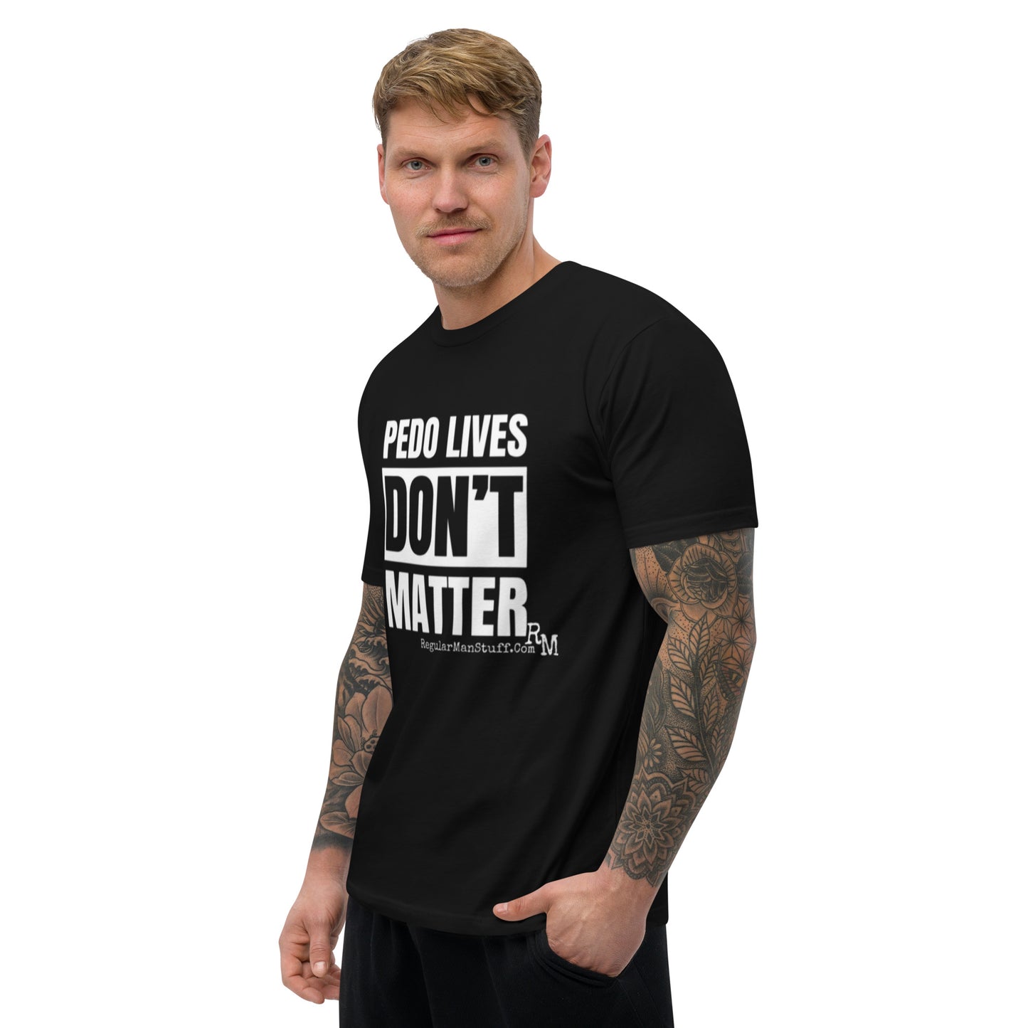 Pedo Lives Don't Matter Short Sleeve T-shirt