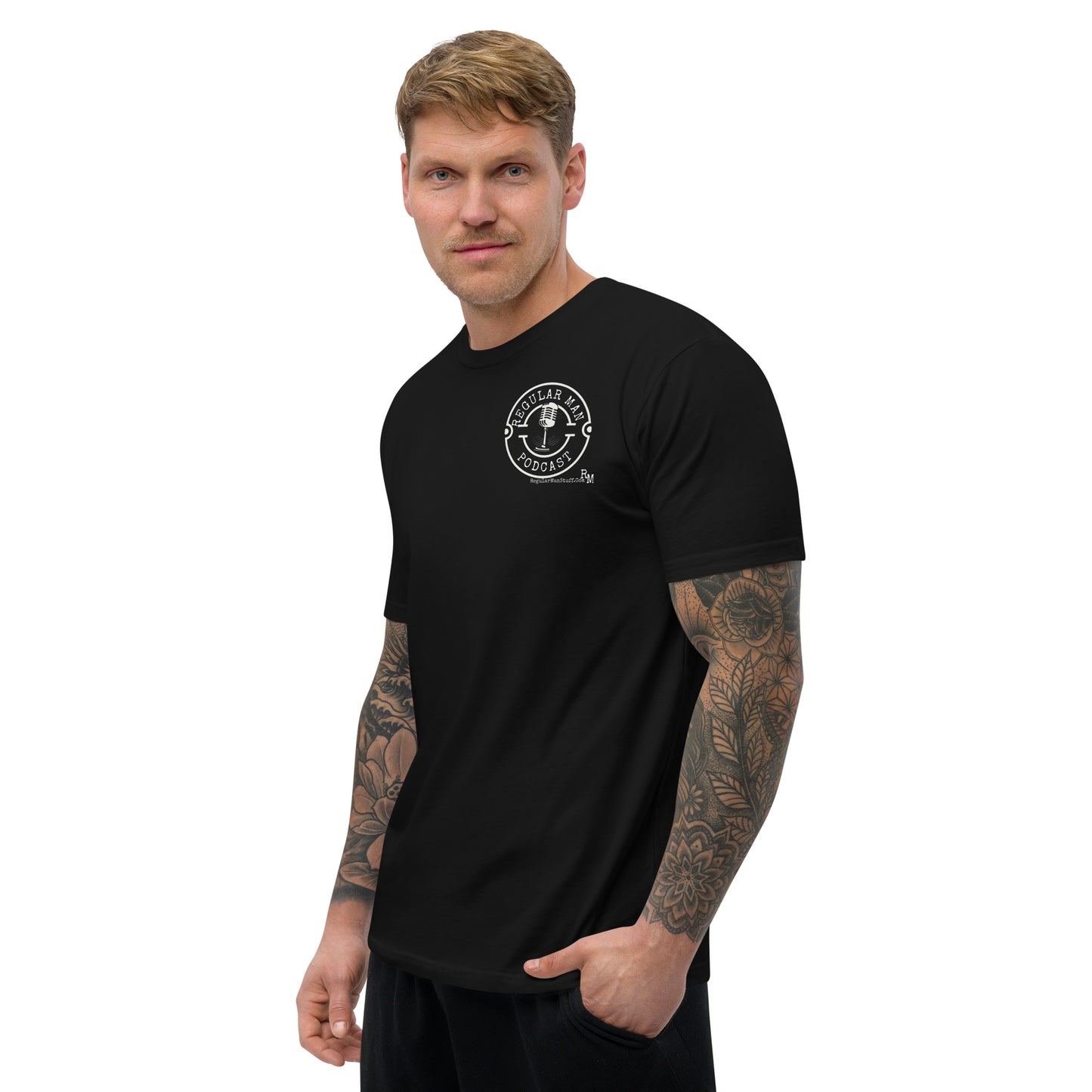 RM Podcast Men's Fitted S/S T-shirt