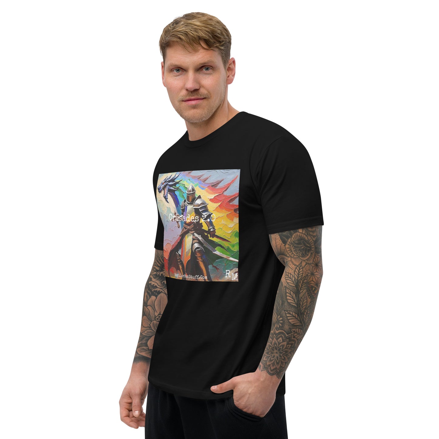 Crusades 2.0 Men's Fitted S/S T-Shirt