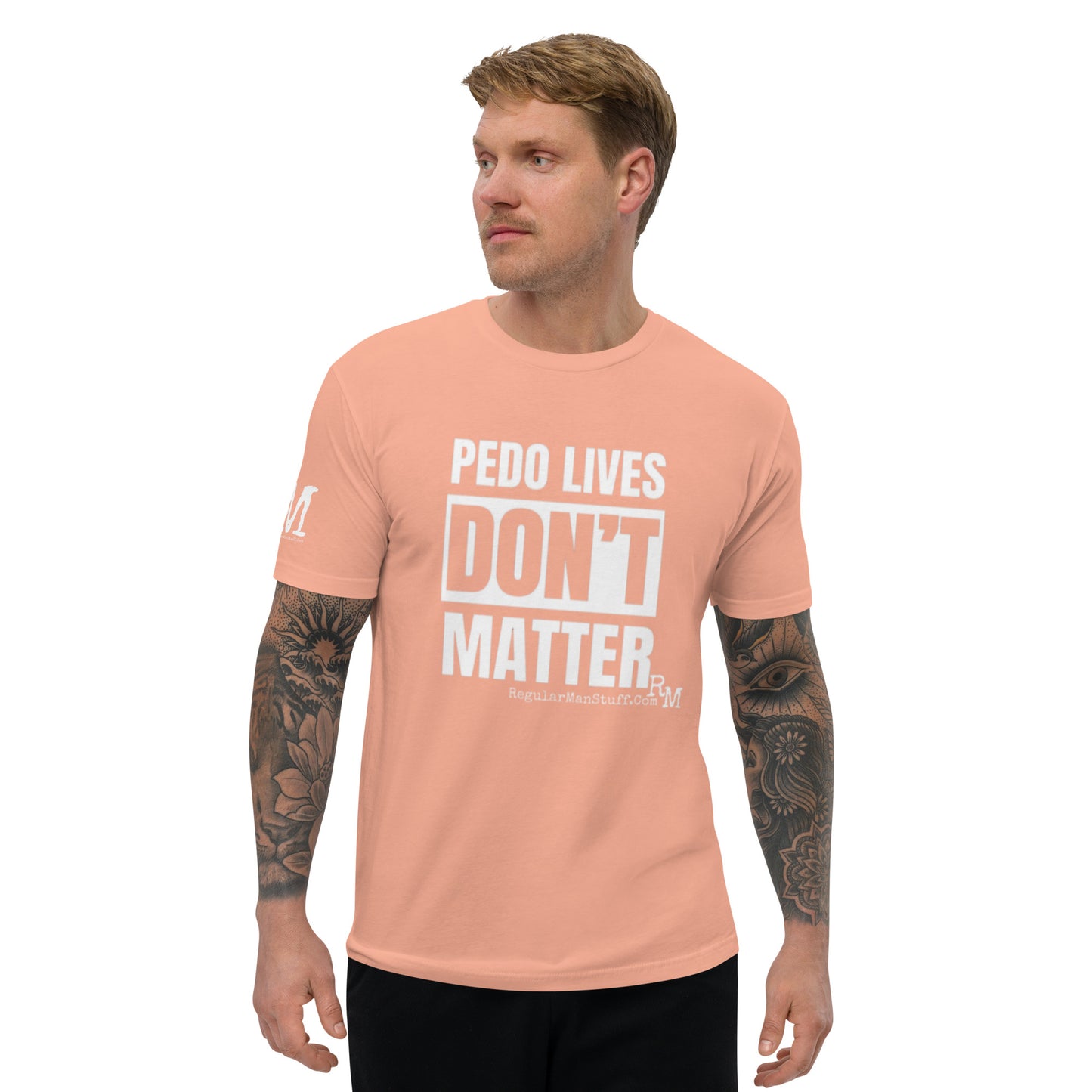 Pedo Lives Don't Matter Short Sleeve T-shirt