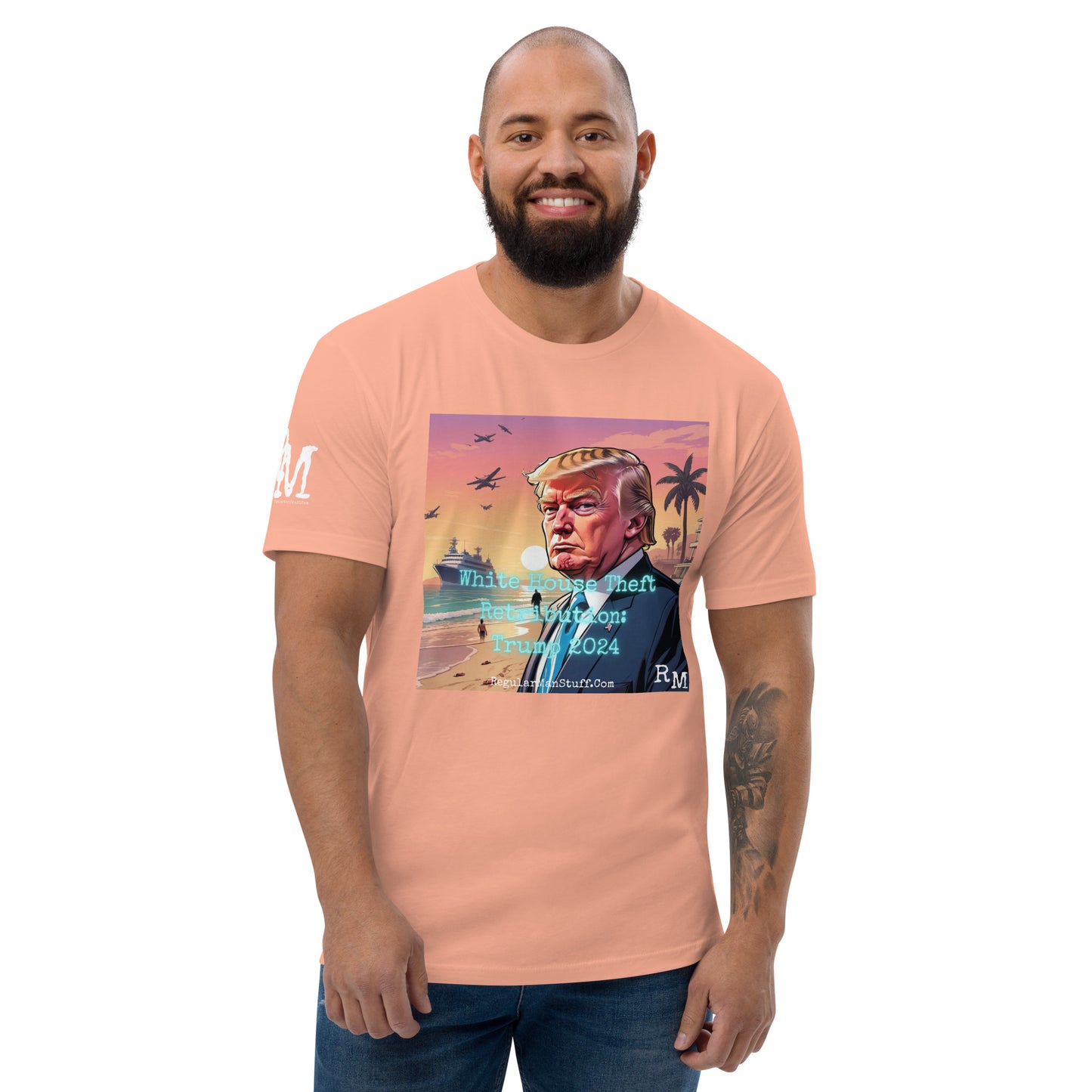 MAGA Trump Retribution 2024 Short Sleeve T-shirt