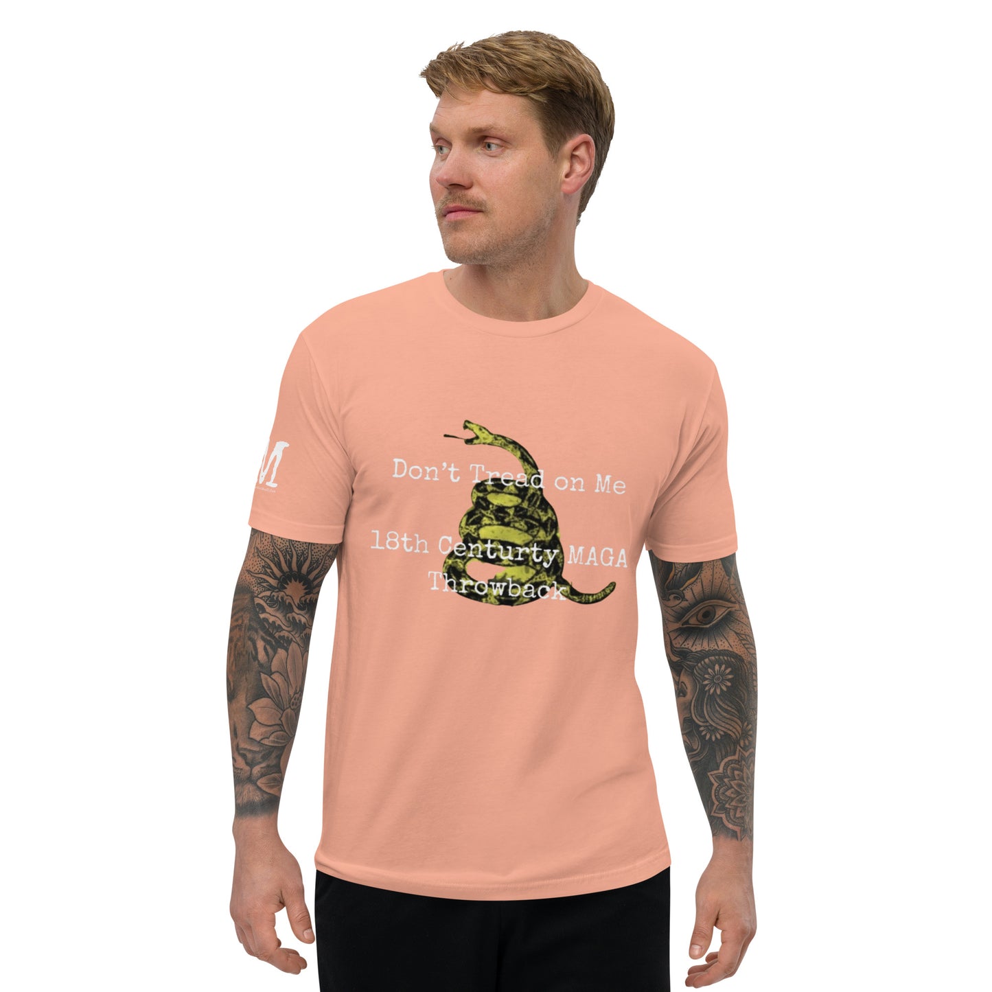 MAGA Gadsden Men's Fitted S/S T-shirt