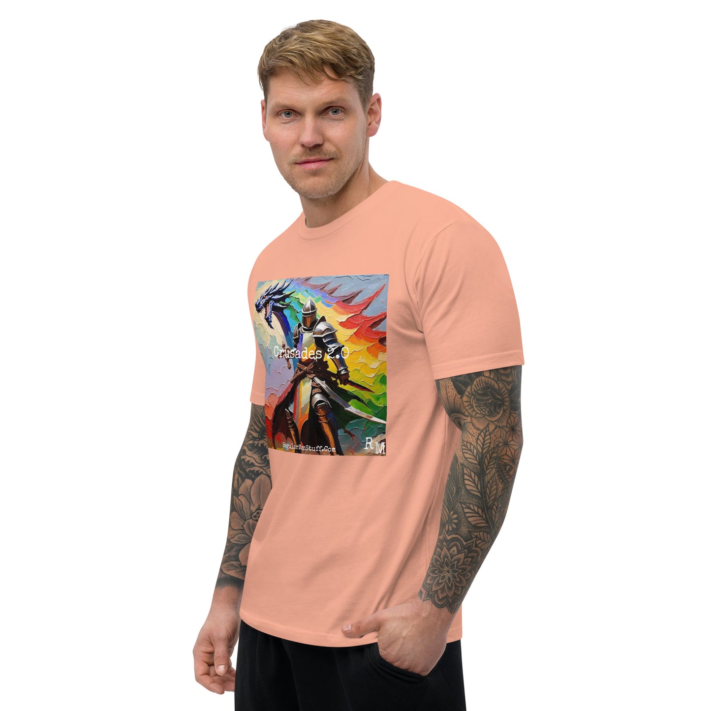 Crusades 2.0 Men's Fitted S/S T-Shirt