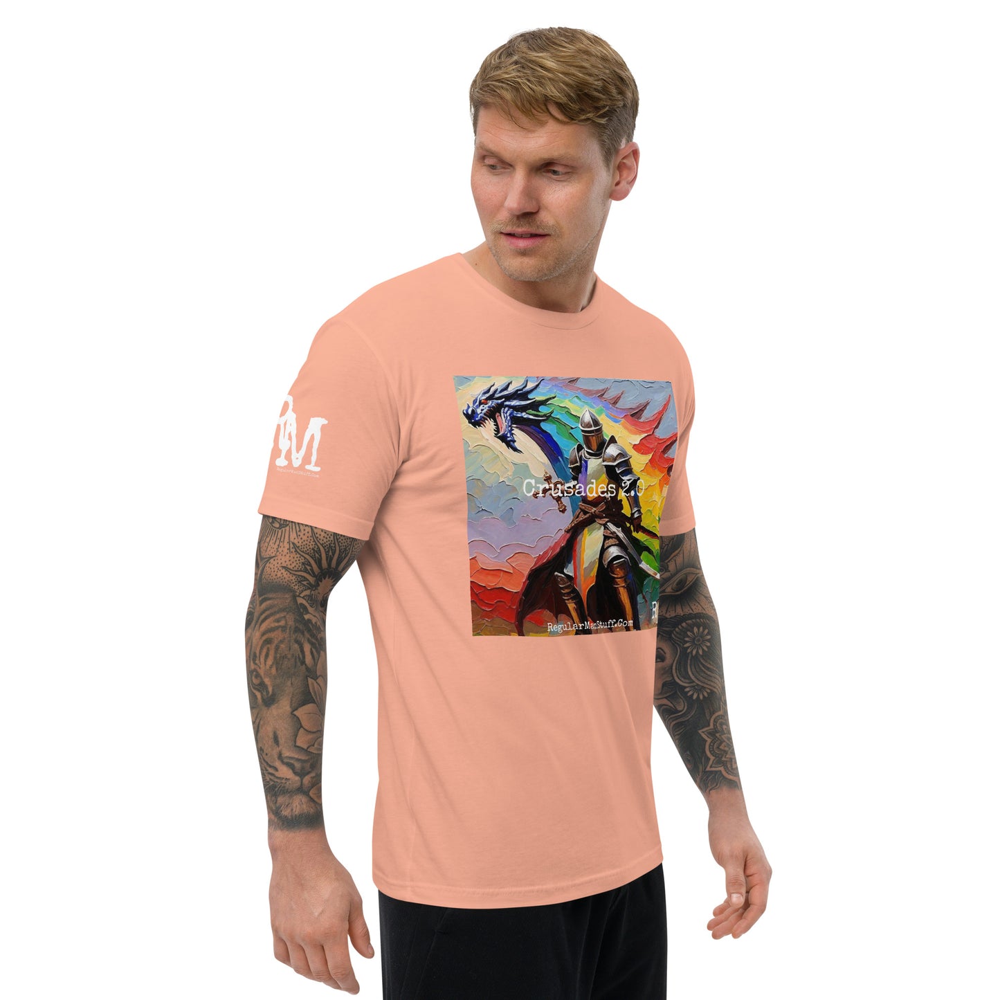 Crusades 2.0 Men's Fitted S/S T-Shirt