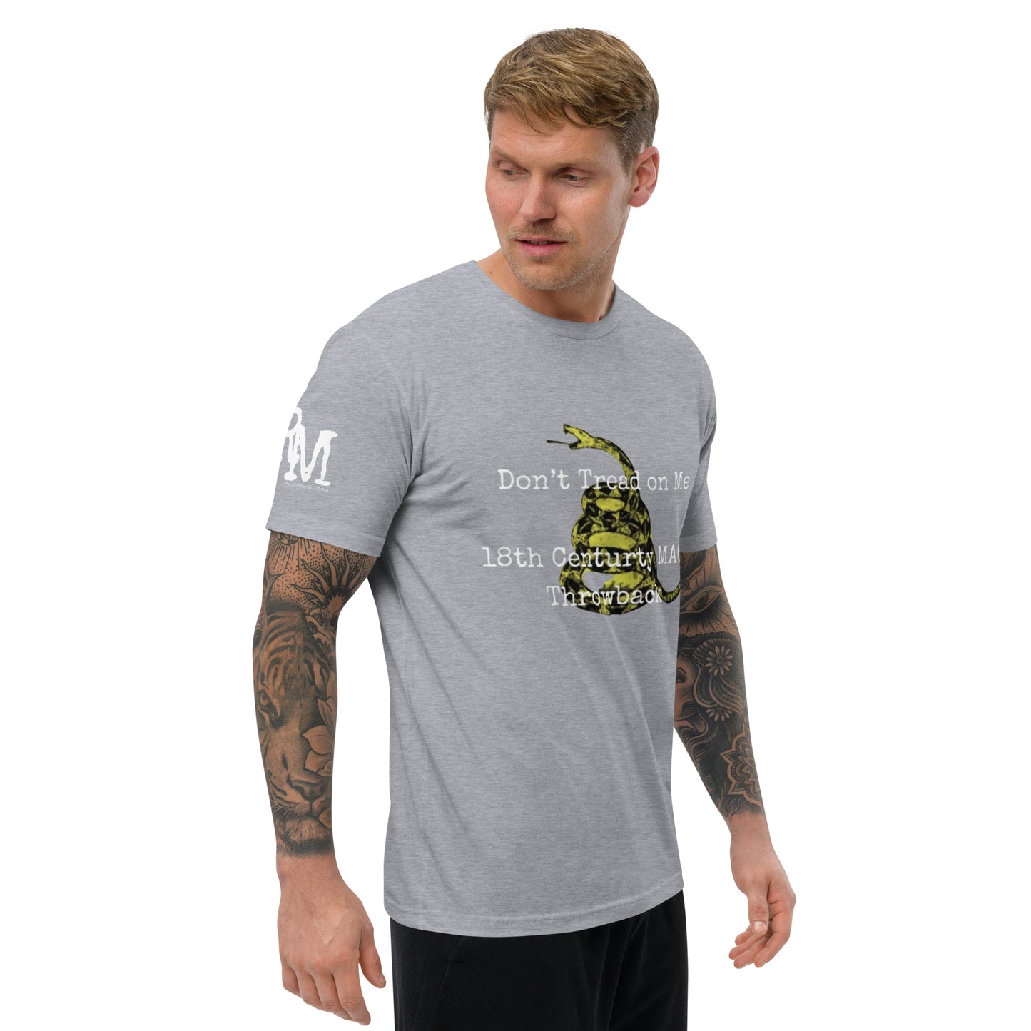 MAGA Gadsden Men's Fitted S/S T-shirt