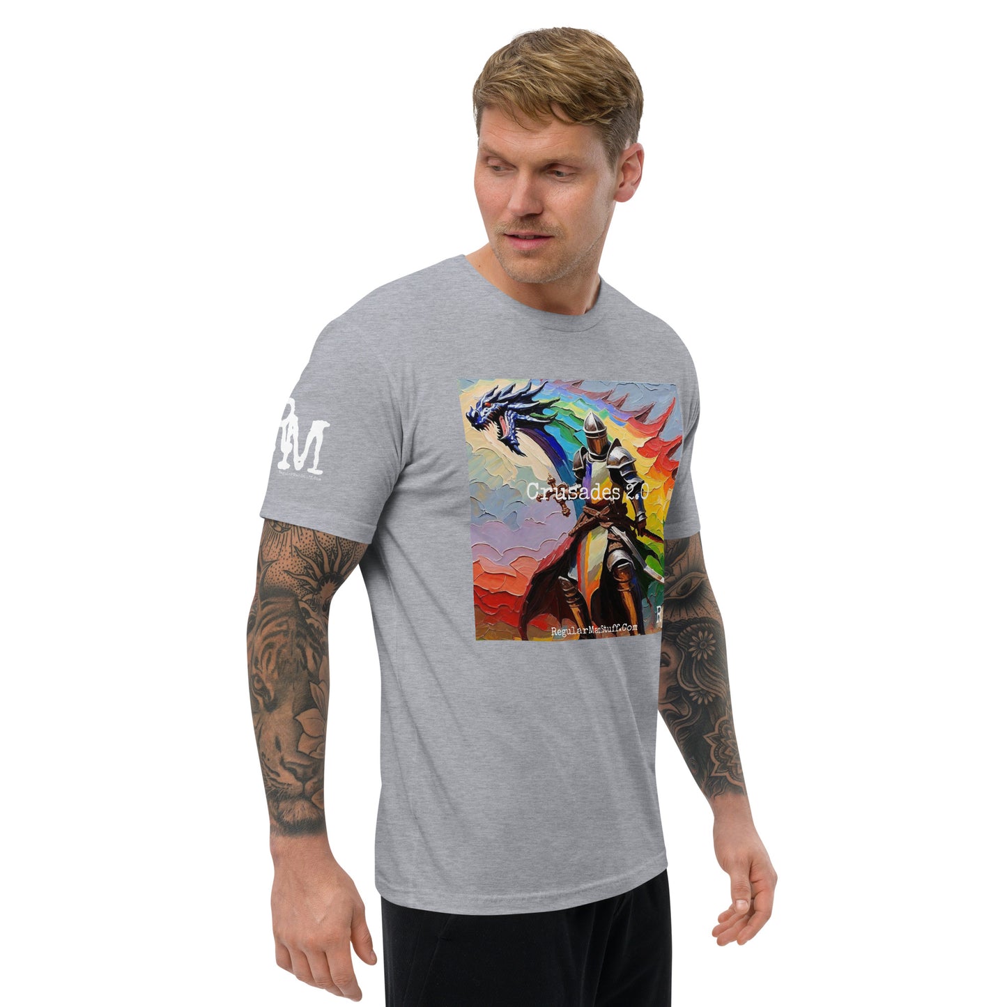 Crusades 2.0 Men's Fitted S/S T-Shirt