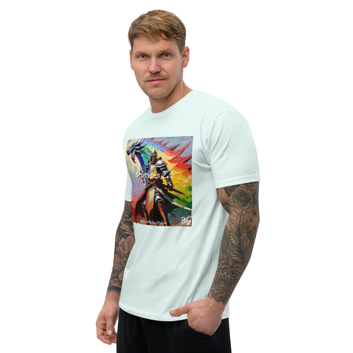 Crusades 2.0 Men's Fitted S/S T-Shirt