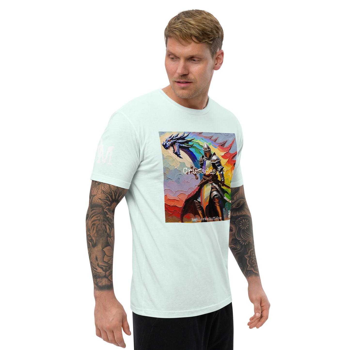 Crusades 2.0 Men's Fitted S/S T-Shirt