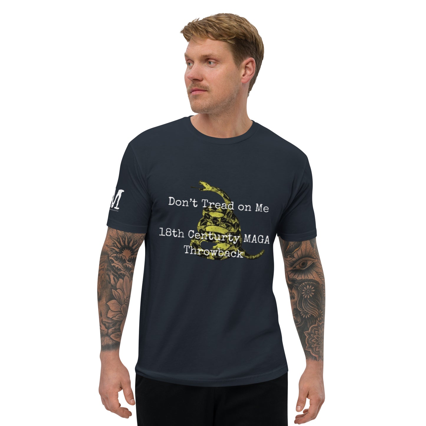 MAGA Gadsden Men's Fitted S/S T-shirt