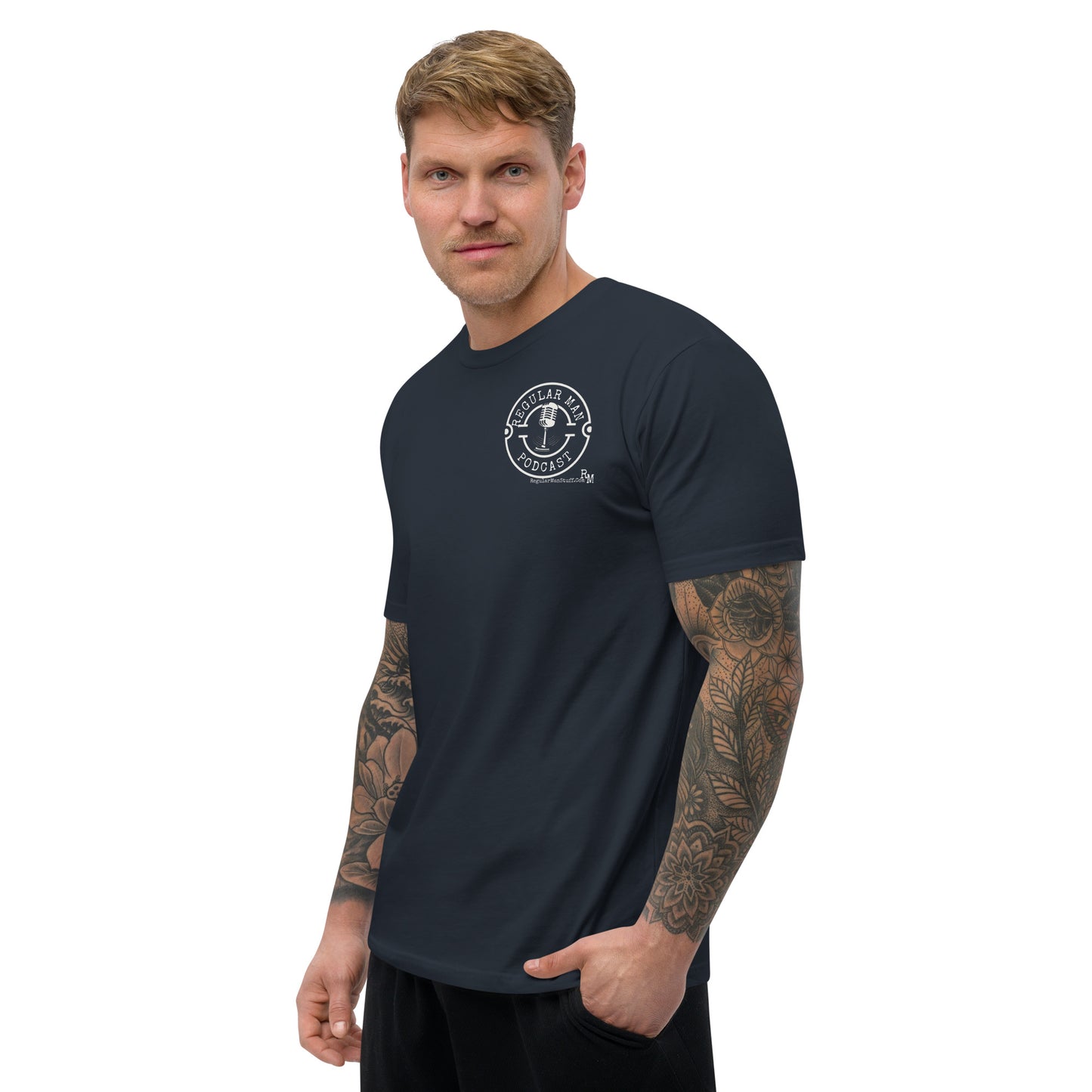 RM Podcast Men's Fitted S/S T-shirt