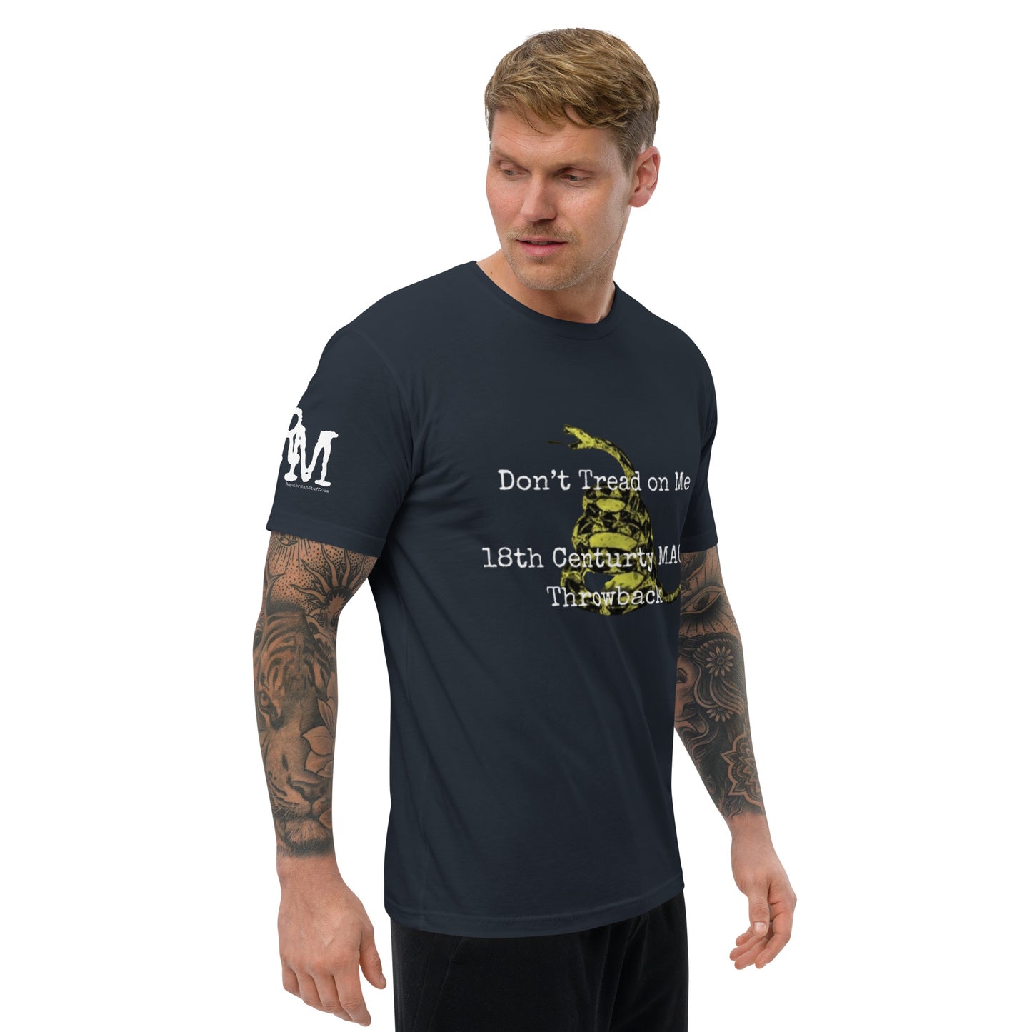 MAGA Gadsden Men's Fitted S/S T-shirt