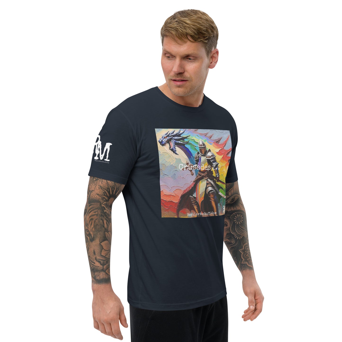 Crusades 2.0 Men's Fitted S/S T-Shirt