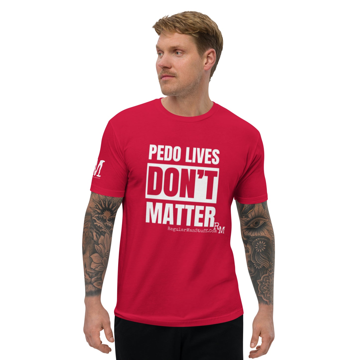 Pedo Lives Don't Matter Short Sleeve T-shirt