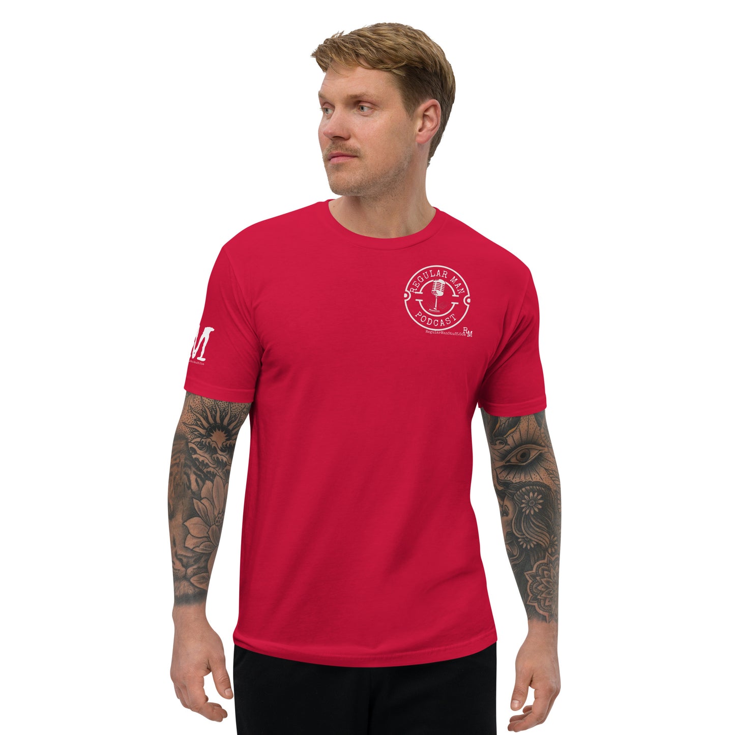 RM Podcast Men's Fitted S/S T-shirt