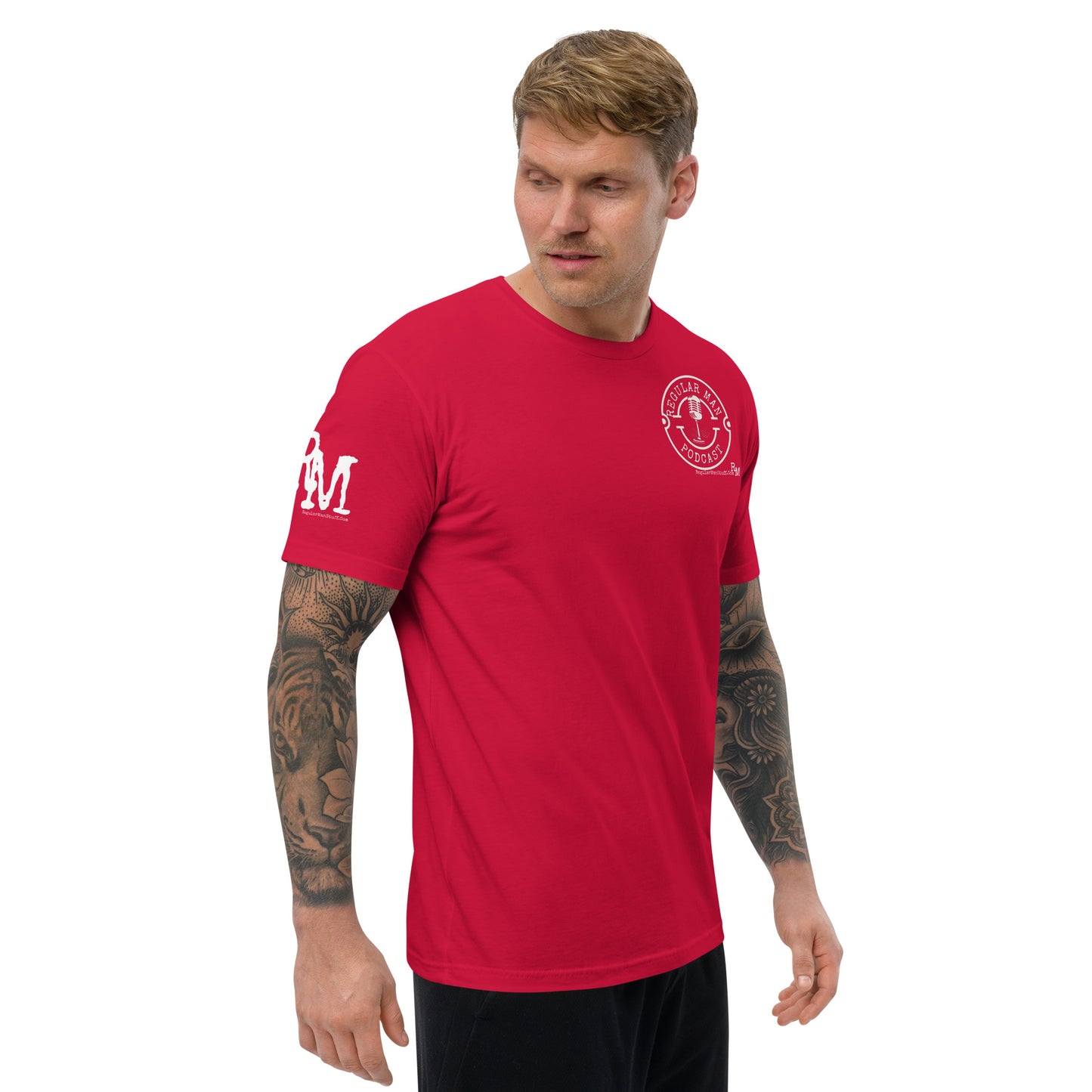 RM Podcast Men's Fitted S/S T-shirt