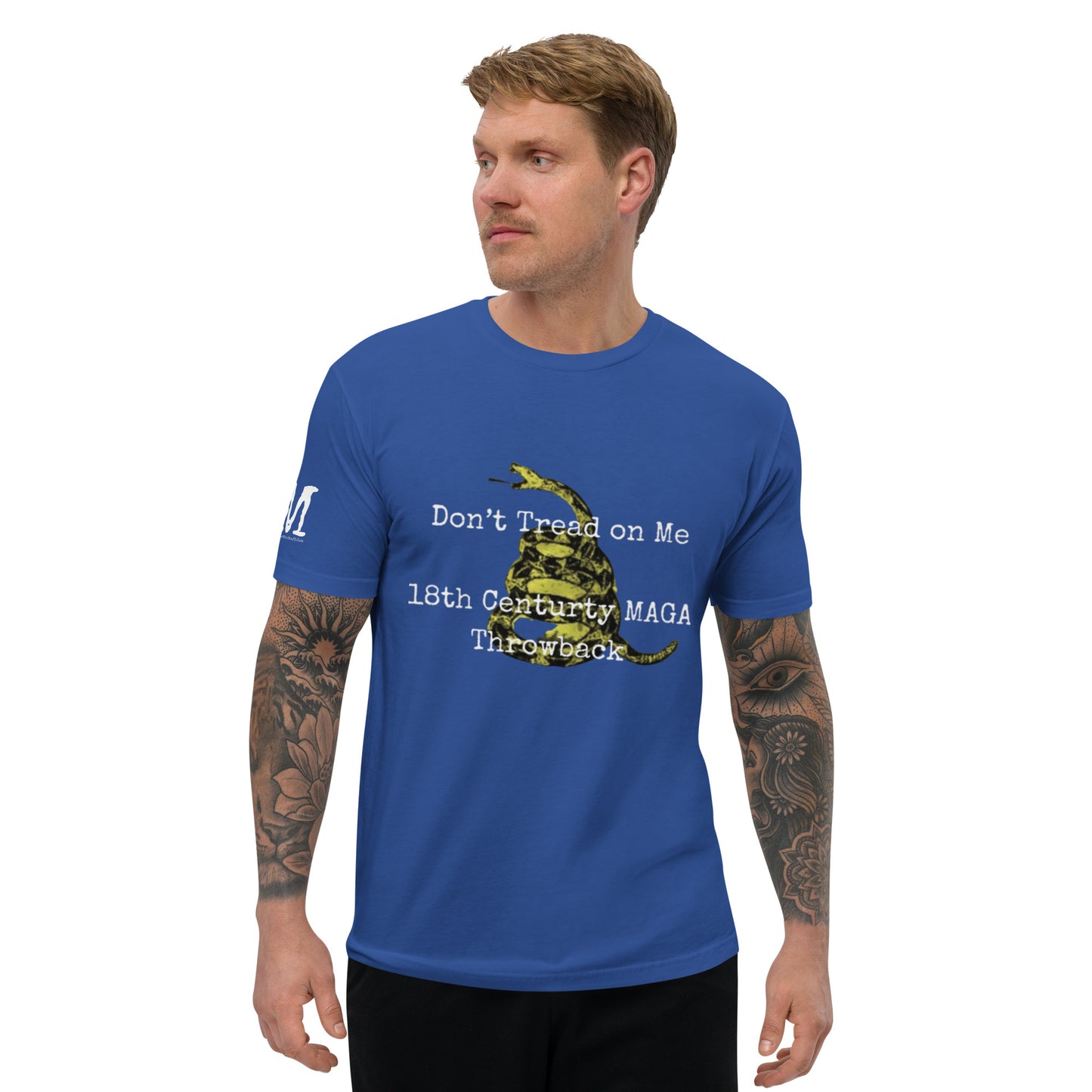 MAGA Gadsden Men's Fitted S/S T-shirt