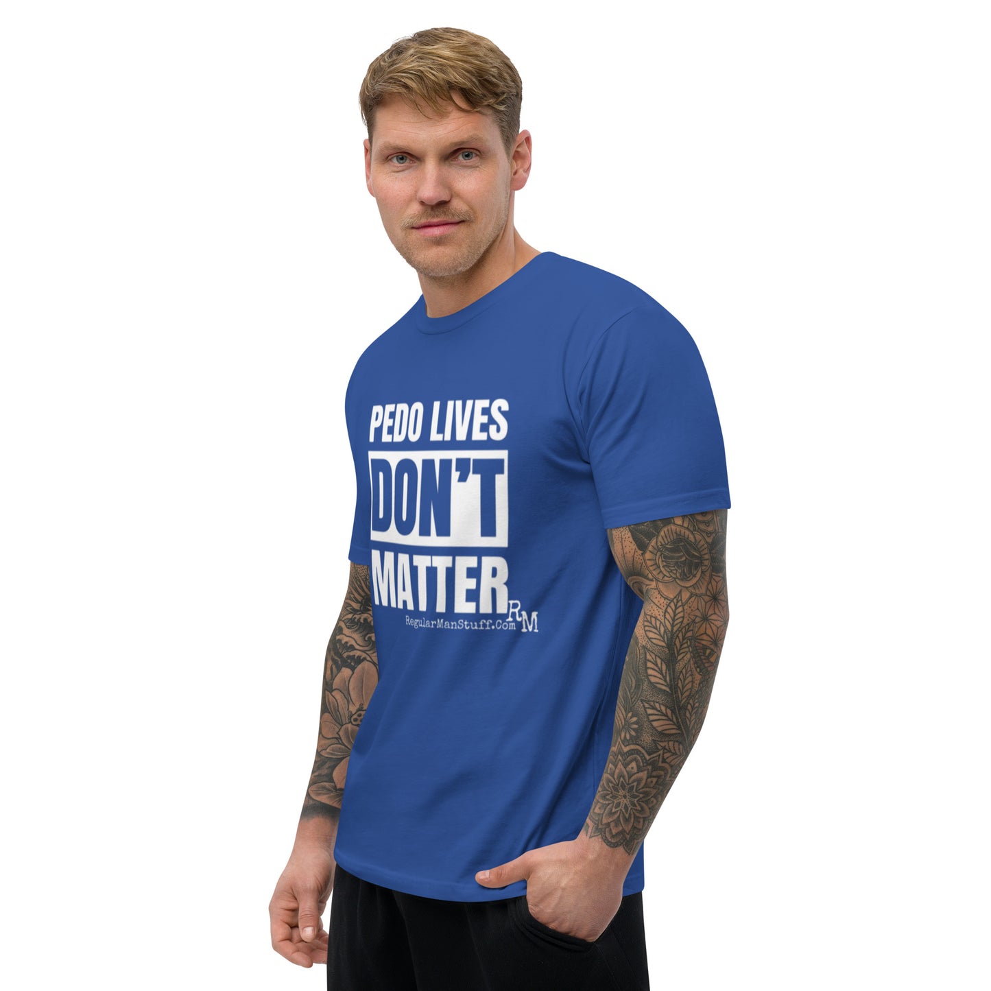 Pedo Lives Don't Matter Short Sleeve T-shirt