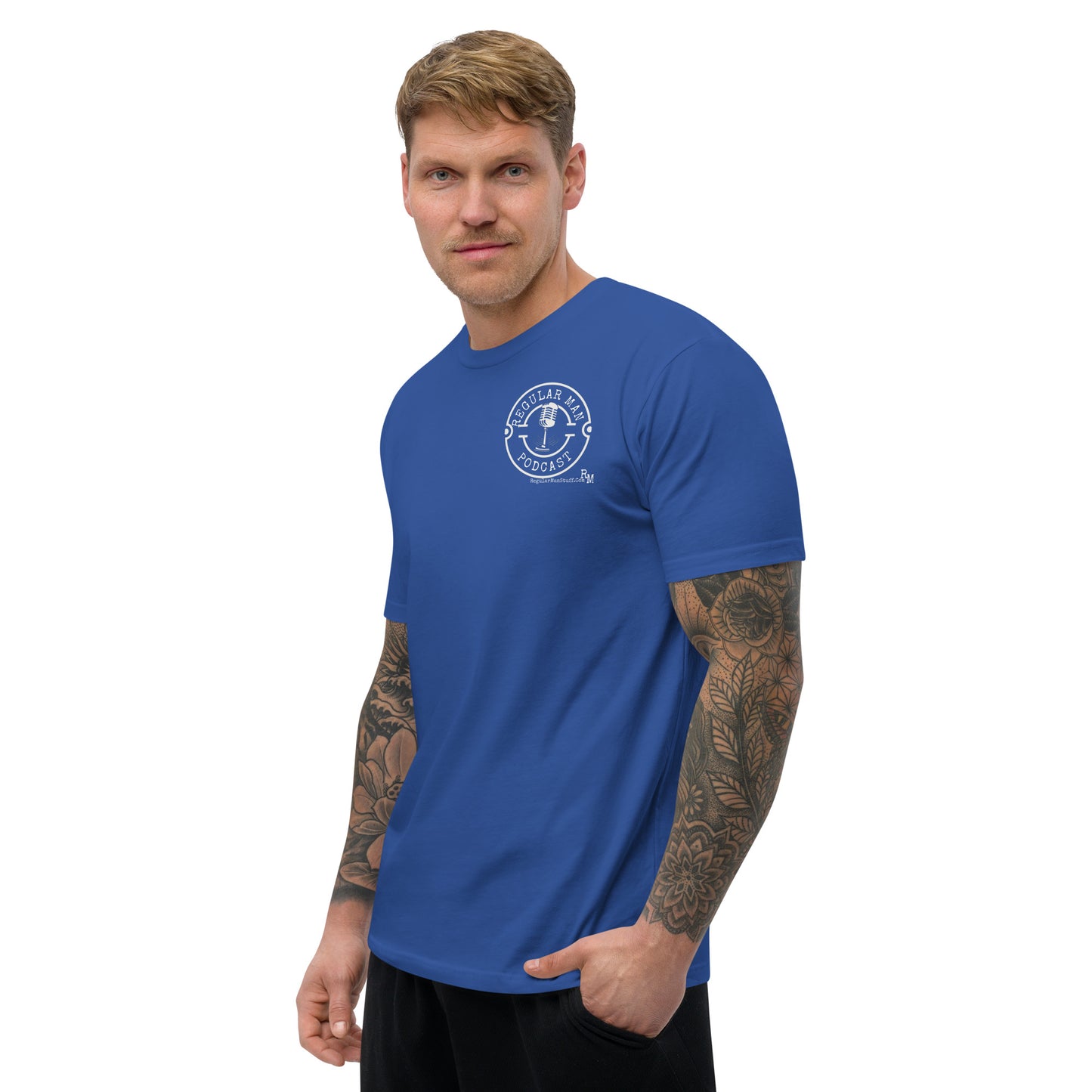 RM Podcast Men's Fitted S/S T-shirt