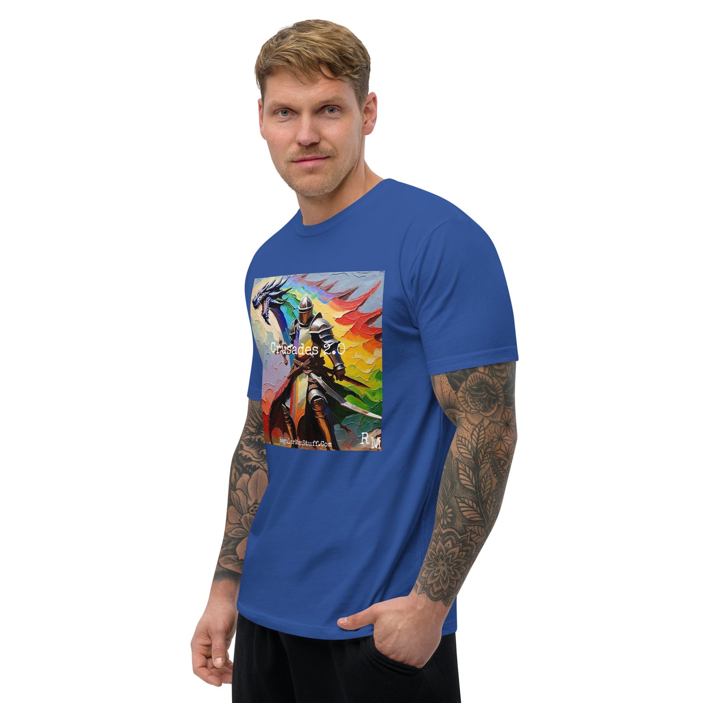 Crusades 2.0 Men's Fitted S/S T-Shirt