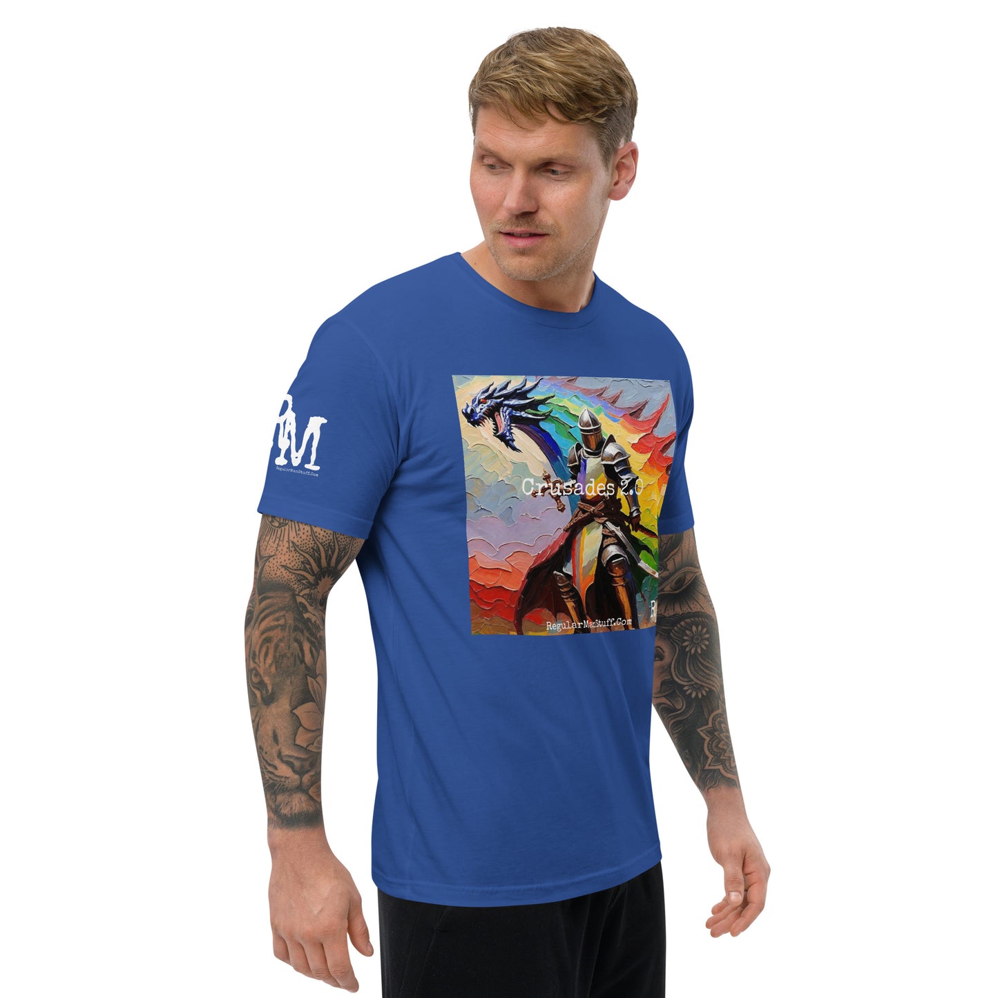 Crusades 2.0 Men's Fitted S/S T-Shirt